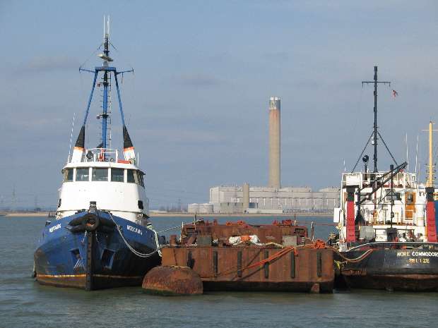 Leaving Queenborough All Tide Landing