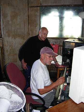 With Dick Palmer
