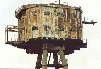 Red Sands 3.7 gun tower