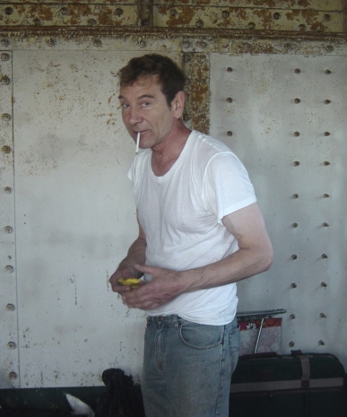 Robin on Red Sands Radio Fort 2007