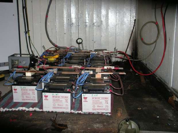 Accumulators in Gererator Room