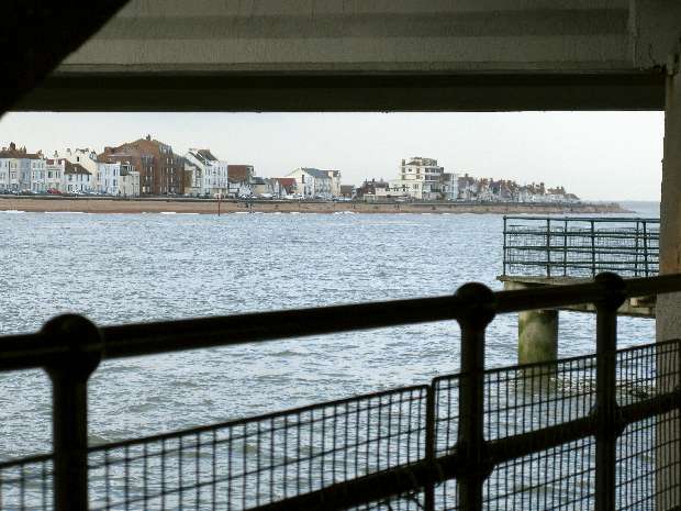 Deal seafront from Deal Pier