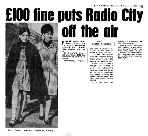 Daily Sketch 9th February 1966
