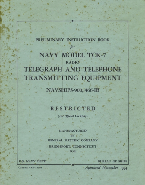 TCK-7 Manual