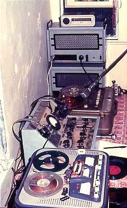 Landbased station rig in Canterbury in 1968