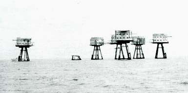 Shivering Sands Fort in late 1967