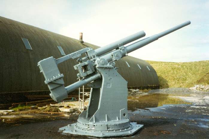 3.7" gun in Orkney