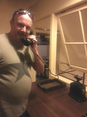 making a call